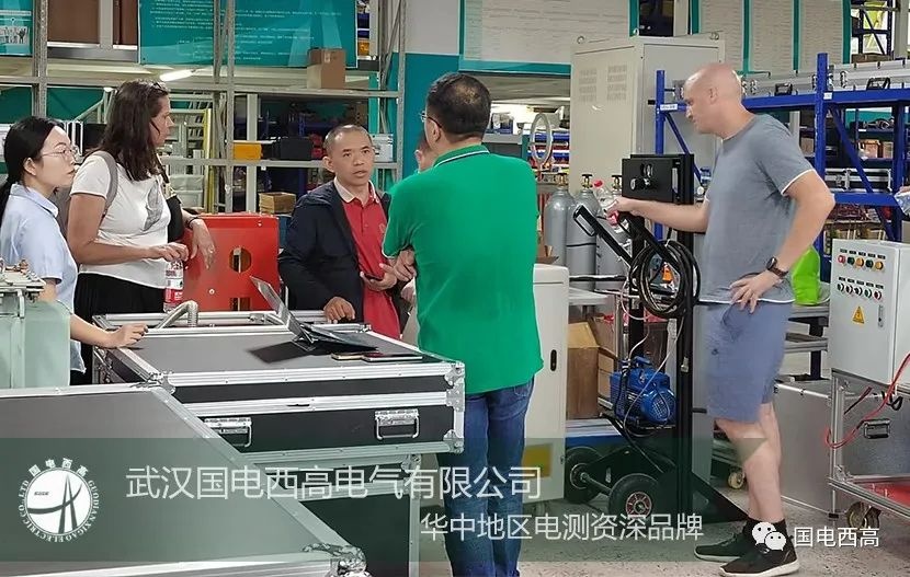 ABB customers and Korean customers visited our company to discuss product detail