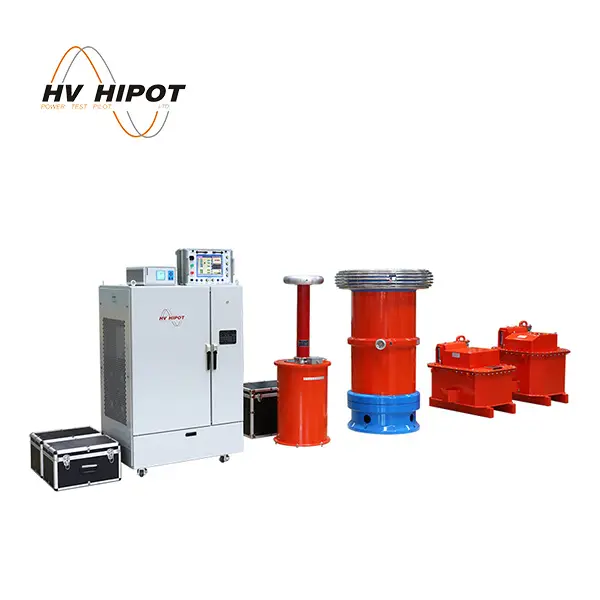 GDYT-350kVA/70kV PD free Resonant Test System is composed of PD free variable frequency power supply, HV measuring box, excitation transformer, isolation transf...